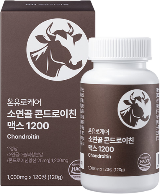 온유바이오 로케어 소연골 콘드로이친 맥스 1200 건강환 120p, 120g, 3개