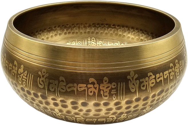 네팔 싱잉볼 중대형 17cm 싱잉볼세트, 1개