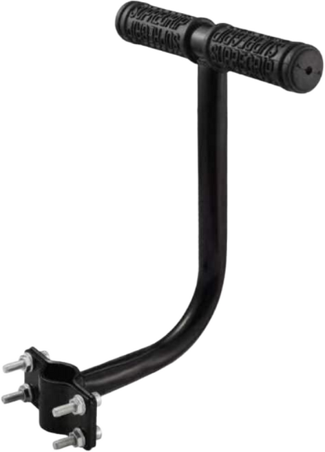 글로리존 자전거 뒷자리 보조석 핸들 손잡이 그립, 1개, 블랙