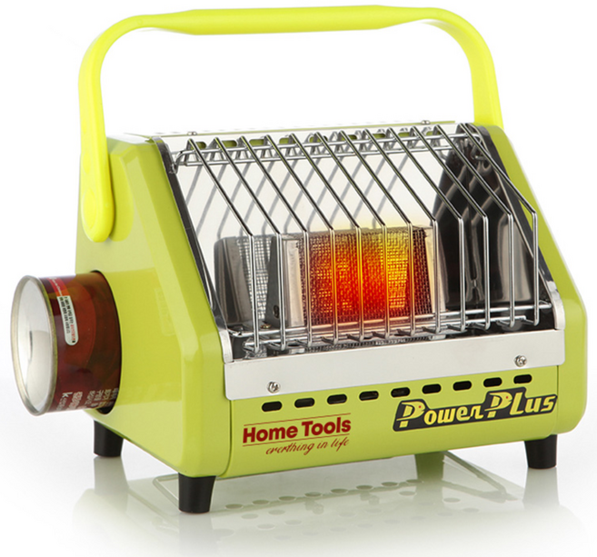 홈툴스 부탄 가스 난로 가스난로 캠핑 미니 휴대용, 1개