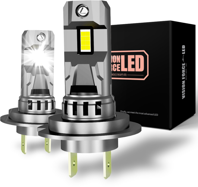 바이오라이트 비전포스 LED 전조등, H7, 1세트