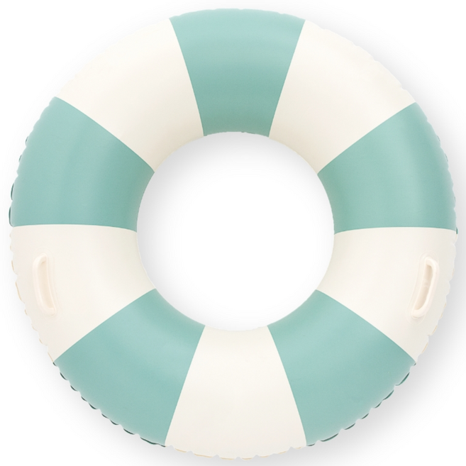 토이토 프리미엄 클래식 튜브 대형 물놀이 감성 성인 튜브 스노쿨링 수영장 용품, 1개, 프리미엄 클래식 민트 중형(85cm)