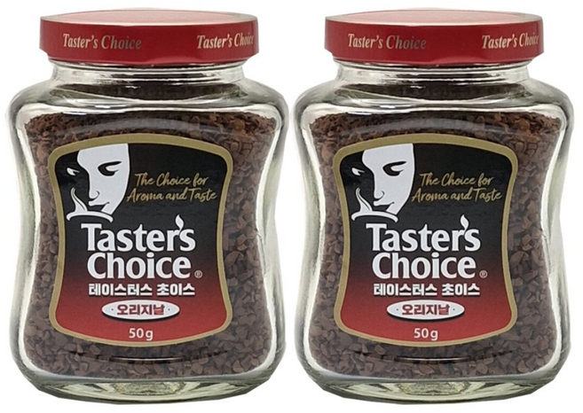 네스카페 테이스터스 초이스 오리지날 50g x 2병, 2개, 1개입