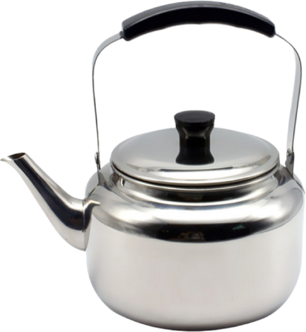 코카코 일반주전자 물주전자 술 주전자 스텐 1L 1.5L 2L 2.5L 3L 4L 5L, 1개, 실버