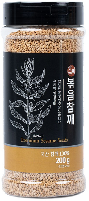 맛뜨락 국산 우리 햇참깨 고소한 국산 볶음참깨, 1개