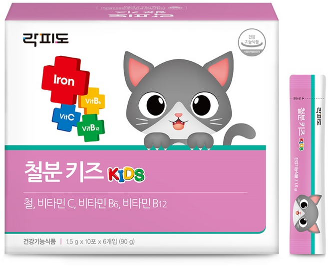 락피도 철분 키즈, 10회분, 1개