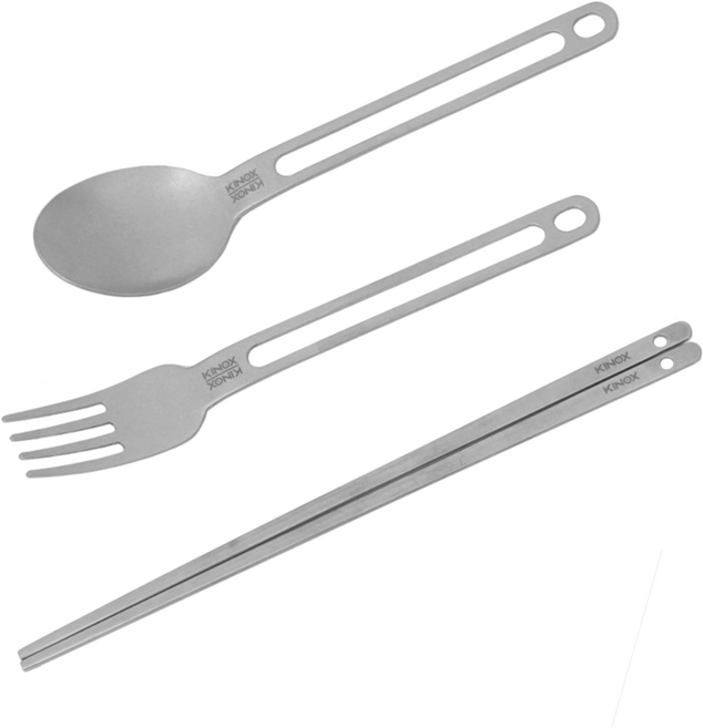 키녹스 커트러리 3종 세트 STS316, 1세트, 스테인리스