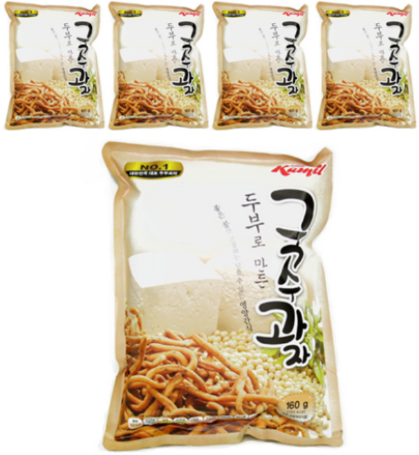 국수 과자, 160g, 5개