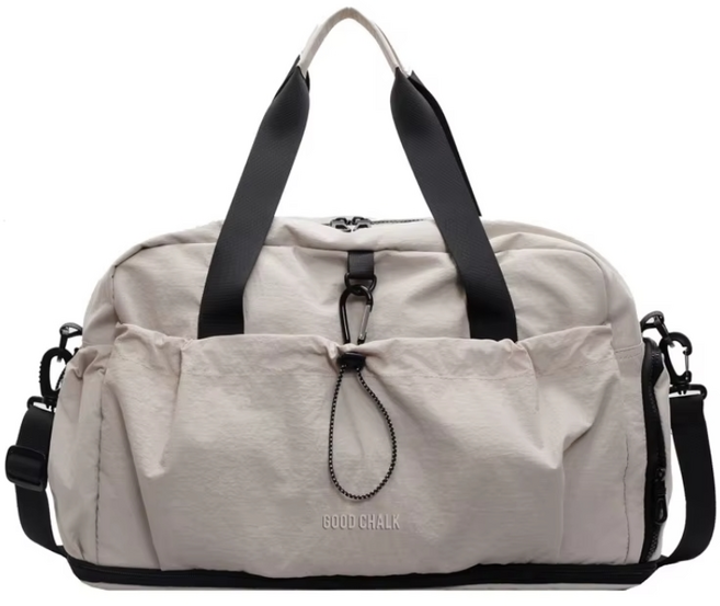 클라이밍 헬스 운동 여행 가방 / 굿초크 보스턴백3, White, 1개