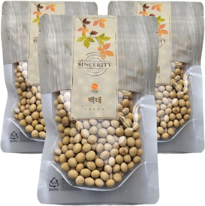 아람뜰 신선 개별포장 국산 프리미엄 백태100g, 100g, 1개