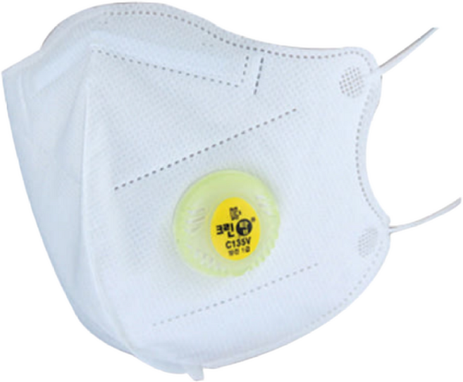 크린탑 방진마스크 1급 C135V 10개입, 10개