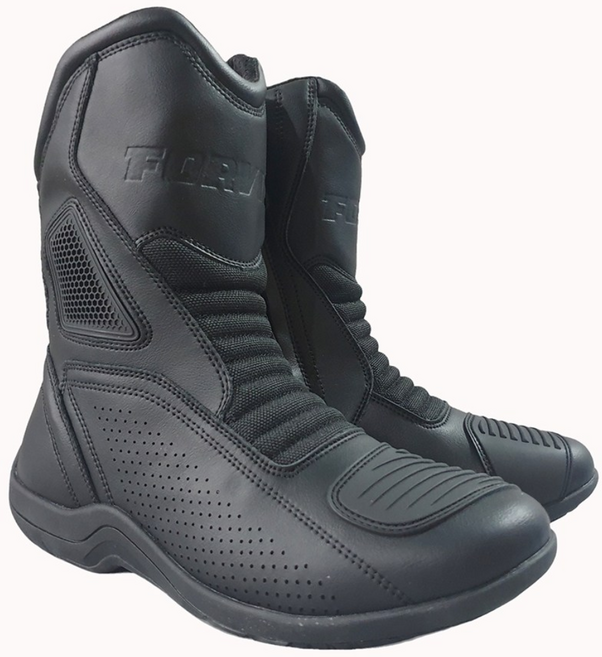 포빅 투어링 오토바이슈즈 바이크신발 크루저 라이딩 바이커부츠, 43(270-275)