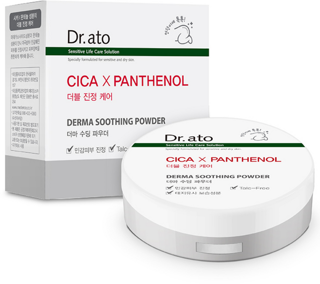 닥터아토 유아용 더마 수딩 파우더, 1개, 20g
