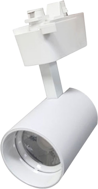 고네오 LED 일체형 레일 트랙조명 7W COB 스포트 플리커프리, 5개, 화이트바디 주광색