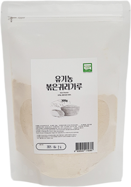 [국산 유기농 귀리 100%] 유기농 볶은귀리가루, 1개