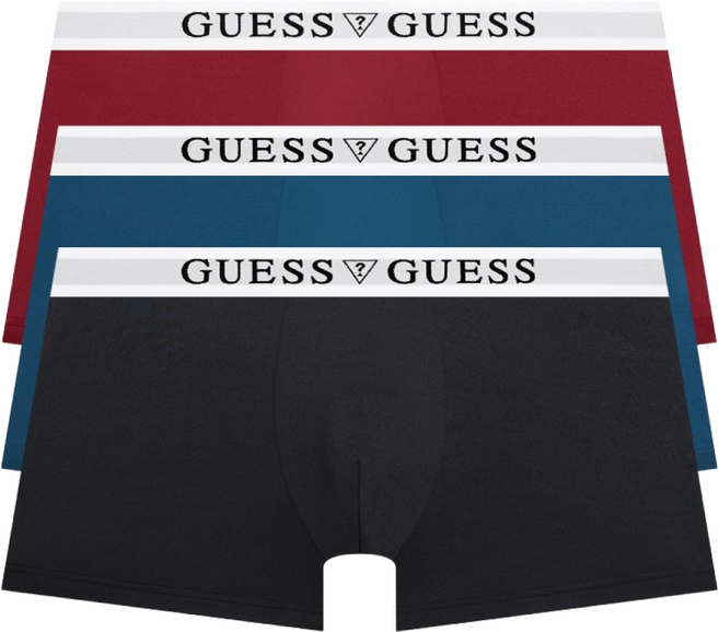 게스언더웨어 화이트밴딩 드로즈 3PACK (BK/NB/WN)