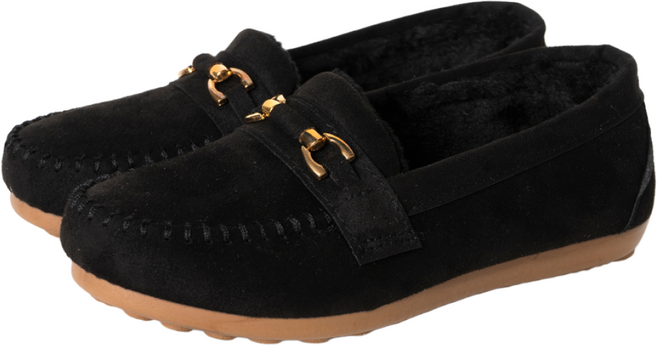 노스덕 여성 모카신 방한화 겨울신발 밍크(MINK)