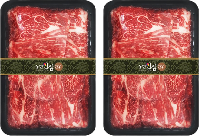 [농협안심한우] 1+등급 한우 불고기 600g, 2개