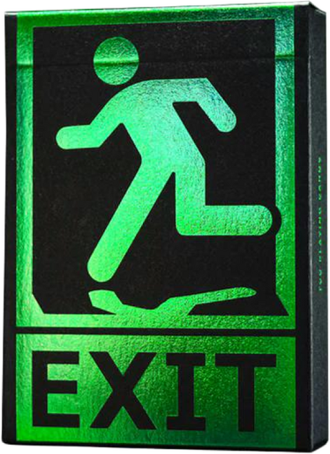 매력적인 마술카드 EXIT PLAYING CARDS 포커 원카드 게임 바이시클 카디스트리덱