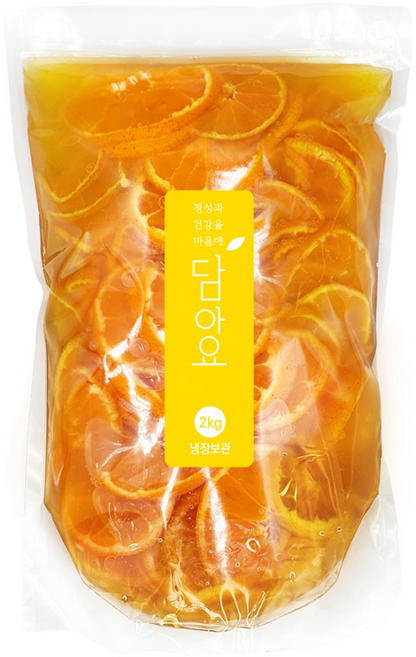 담아요 수제 귤청(정백당), 1개, 1개입, 2kg