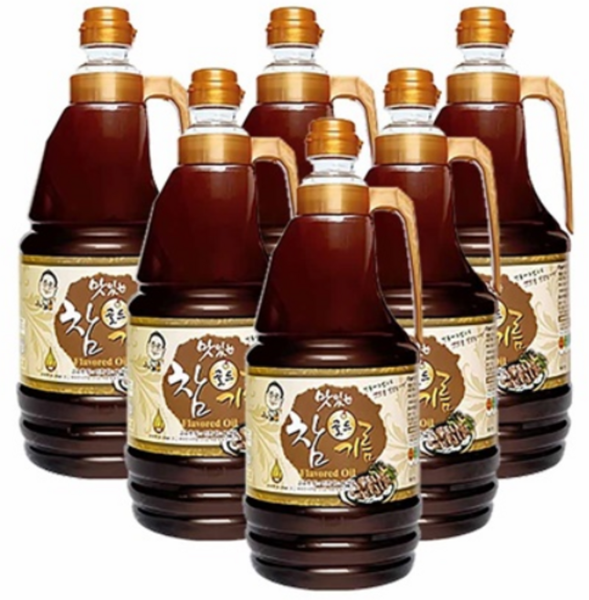 호재식품 [대용량 식당용 업소용]맛있는 참골드기름1.8리터, 1.8L, 6개