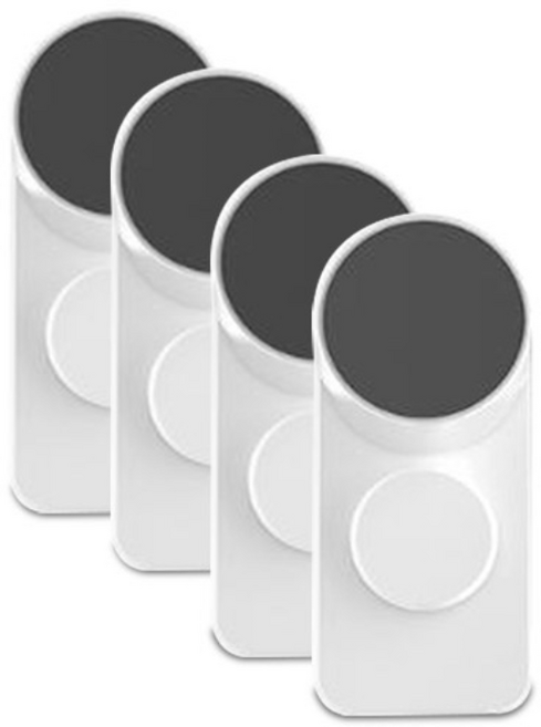 아이끌레 핀치 문닫힘방지 도어스토퍼, 혼합색상, 4개