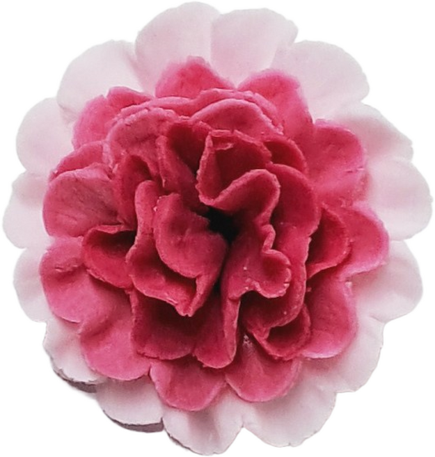 머랭 카네이션 핑크 층층이 그라데이션 6송이, 6개, 9g