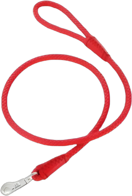 페티오 특허받은 페티오 강아지 리드 산책줄 고강도 편직 로프형 안전 스냅버클, 브라운, 1개