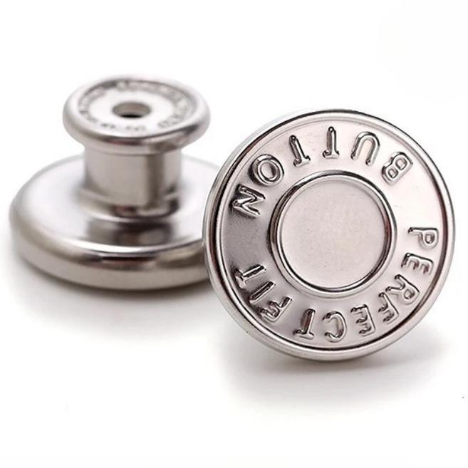 캔디플래닛 3세트 신형 요술단추 매직단추 바지수선 단추, 매직스냅 퍼펙트실버, 3개