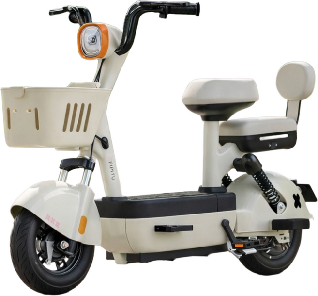 라보 전기자전거 전동자전거 성인용 고출력 휴대용 가성비 자전거 레트로 출퇴근전용 자토바이 등하원, 화이트, 경량스틸