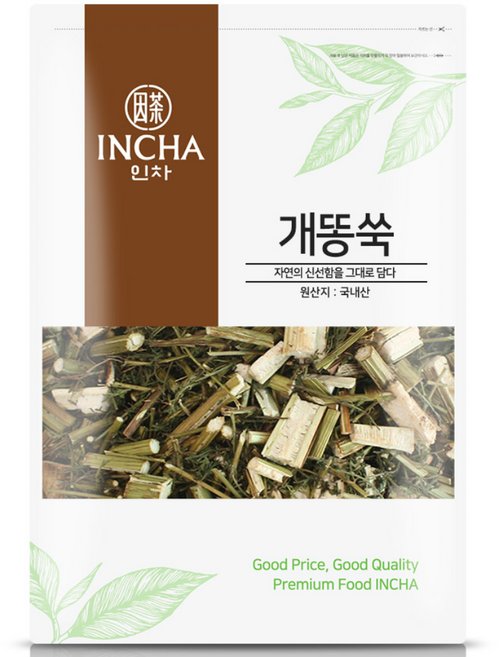 인차 국산 개똥쑥 잔잎쑥 개똥쑥차 쑥차, 600g, 1개