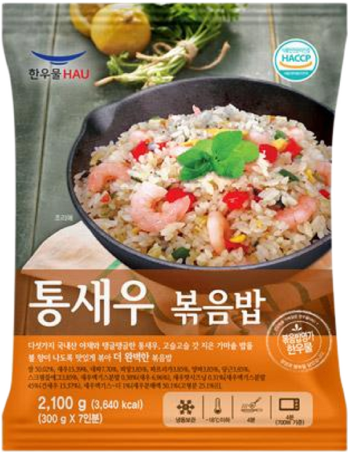 코스트코 한우물 통새우볶음밥, 300g, 7개