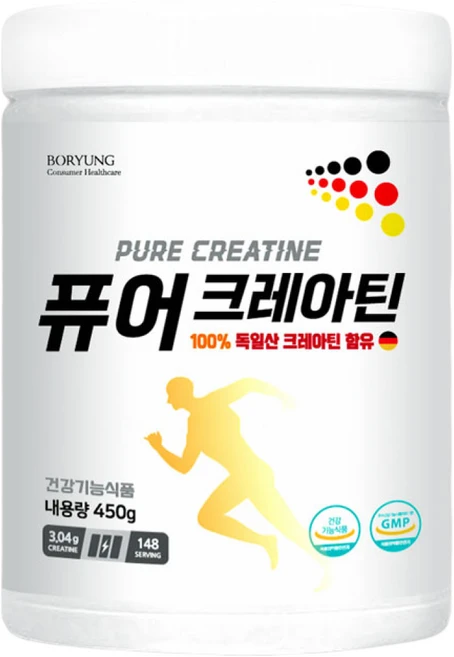보령 퓨어 크레아틴, 1개, 450g - 쿠팡