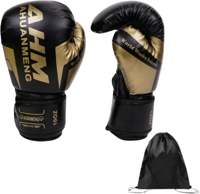 올끌레어 복싱글러브 고급 권투 장갑 양손세트, 블랙(가방포함), 1개