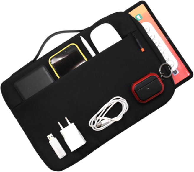 갤럭시탭 s11울트라 S10 S10FE플러스 S9FE S10울트라 파우치, 블랙, M