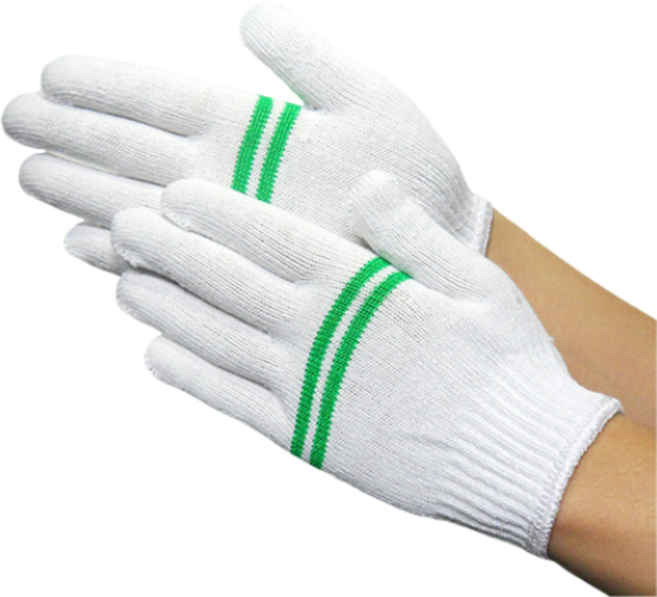 [제이엠상사] 10개묶음 표백 면장갑 작업용 목장갑, 단일색, 1세트