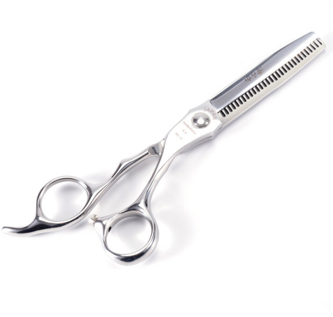 오지엘 미용 가위 헤어 블런트 틴닝, 틴닝가위 35%(감모율), 1개