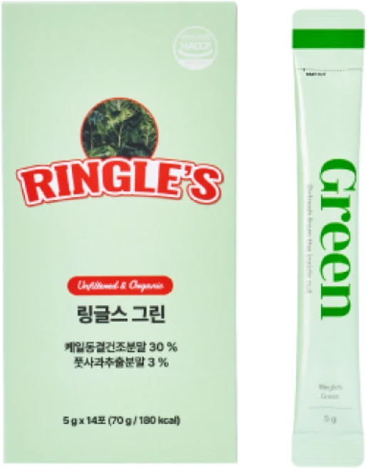 링글스 그린 클렌즈, 14개, 5g - 쿠팡