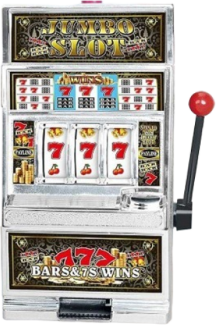 홈유즈 점보 슬롯머신 초대형 저금통 특이한 인테리어 카페장식소품 집들이 선물, 1개, 혼합