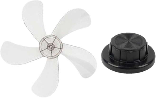 신일 선풍기날개+날개조임 세트 5엽16인치8mm