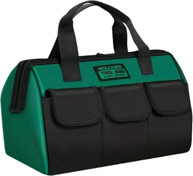 AIRAJ 휴대용 방수 공구 가방 13/14/16인치 초대용량 내마모성 산업용 DIY 자동차 정비 수납 백.대폭 행사 발송 정품 보장, 1개