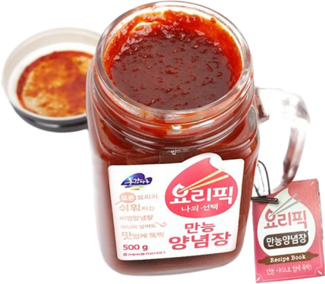 [영월농협 직송] 만능양념장 핸들컵, 상세 설명 참조, 500g, 1개