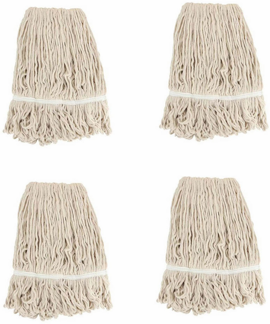 마포 걸레 (걸레 엉킴방지기능) 리필걸레만 4개 밀대걸레, 리필걸레 4개, 1개