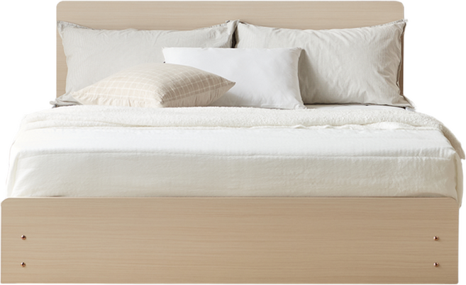 르메르침대 심플라인 평상형침대 + 매트리스포함, 01.본넬매트리스(20cm), 02.메이플