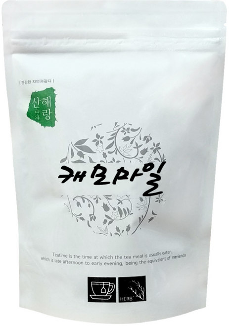 산해랑 단일허브차 캐모마일, 30g, 1개입, 1개