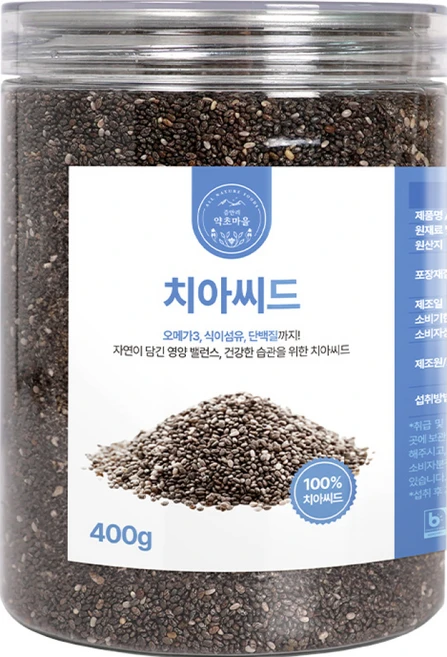 프리미엄 치아씨드, 1개, 400g - 쿠팡