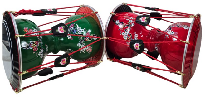 소리사 하이브리드 매화 고고 장구, 파랑, 1개