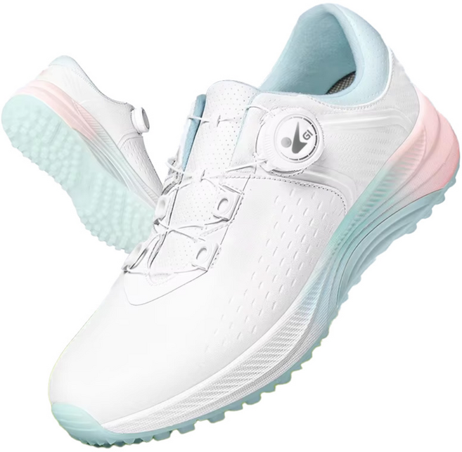 지아이골프 컴포트 프로 V1 여성용 방수기능 프리미엄 미드솔 쿠션감 골프화