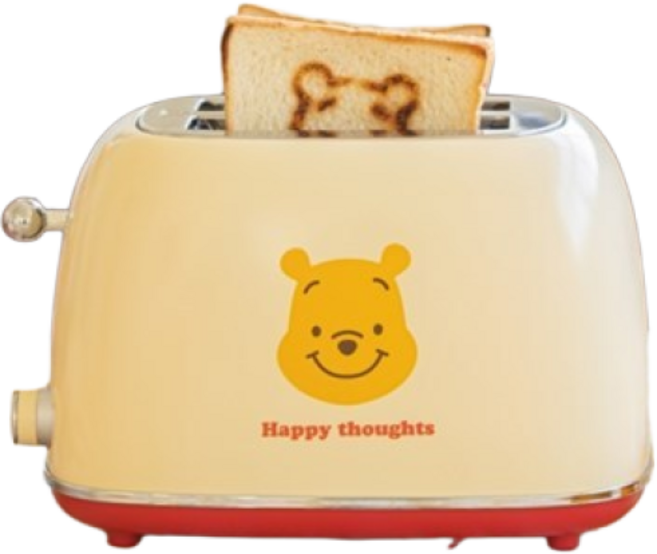 [텐바이텐] 디즈니 위니 더 푸 토스터기, WT-330A2