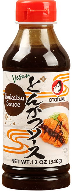 오타후쿠 돈까스 소스 비건 스테이크 바베큐 닭꼬치 일본 소스 340g 1개